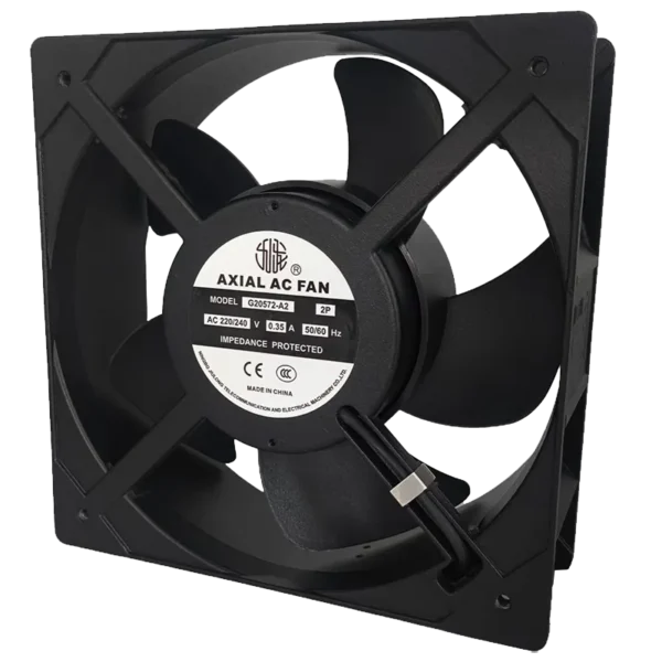 Industrial Axial Cooling Fan, YC20572, 100V, 205*205*72mm - view 6