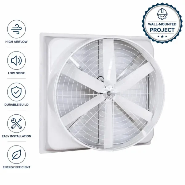 Industrial Axial Exhaust Fan, 380V, 380 V, Electric - view 7
