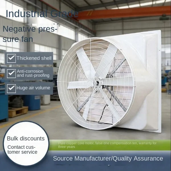 Industrial Axial Exhaust Fan, 380V, 380 V, Electric - view 10