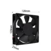 Industrial Axial Fan, UCHUANG, 12025, 220/380V