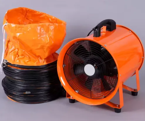 Industrial Axial Ventilation Fan, Portable, 380V - view 3