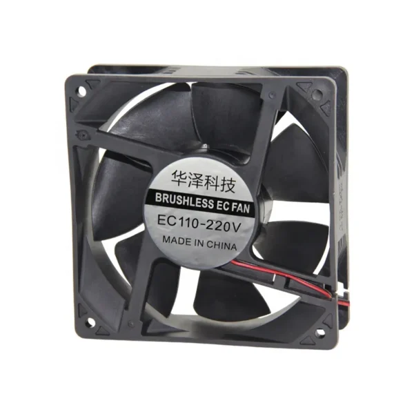 Industrial Brushless Fan, 120x120x38, 110V, 220V, 240V - view 2