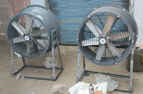 Industrial Coil, 900mm, Axial, Aluminium - view 2