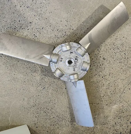Industrial Cooling Axial Fan, Stainless Steel, 1450-2800rpm - view 4