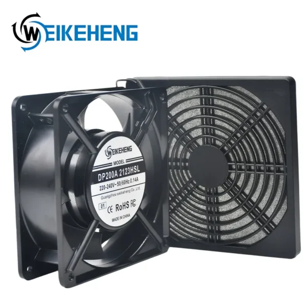 Industrial Cooling Fan, 3-in-1, 12038, 220-240V, Axial - view 2