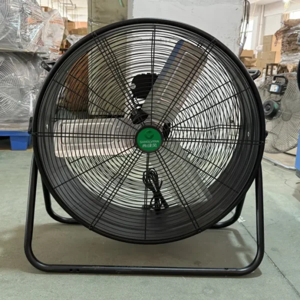 Industrial Drum Blower, 180W, Metal