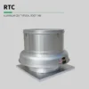 Industrial Electric Chimney Fireplace, 415V, Aluminum - view 2