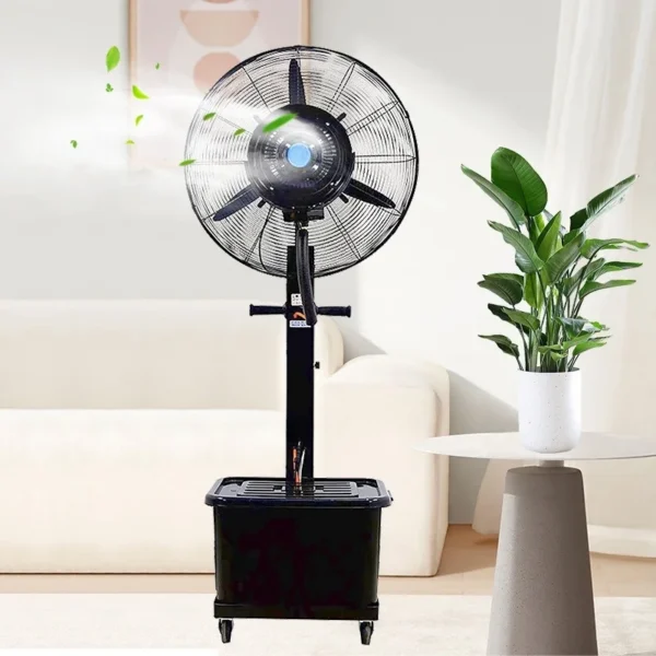 Industrial Electric Cylinder Fan, 26-30, 350, Metal - view 6