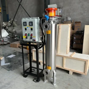 Industrial Electric Pipeline Heater, Stainless, Steel