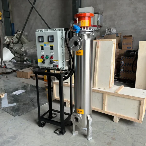 Industrial Electric Pipeline Heater, Stainless, Steel