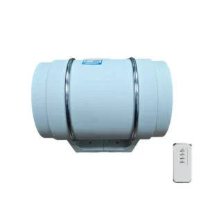 Industrial Exhaust Electric Fan, 5", Inline