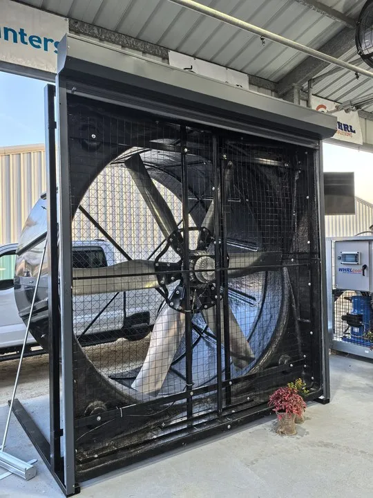 Industrial Exhaust Fan, 72", 380-480V, IP55, 70500CFM - view 2