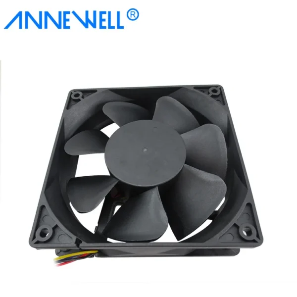 Industrial Exhaust Fan, PWM, 120mm, 120x120x38mm, 12038 - view 4