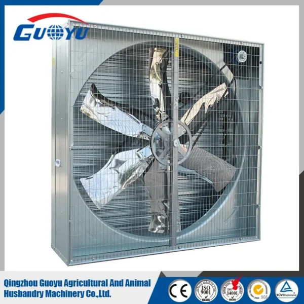 Industrial Factory Exhaust Fan, Wall, Electric - view 2