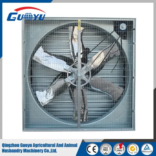 Industrial Factory Exhaust Fan, Wall, Electric - view 6