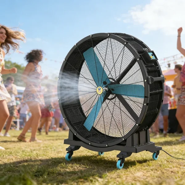Industrial Fan, Portable, 220 V, 0.6kw - view 3