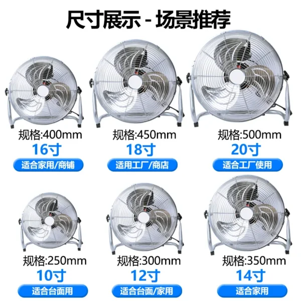 Industrial Fans, 100, Metal - view 6