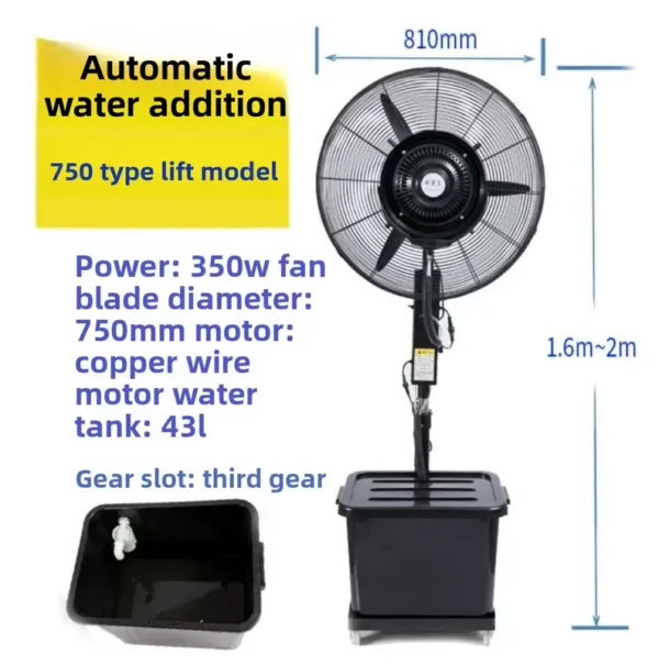 Industrial Fans, 220V, 150 - view 4