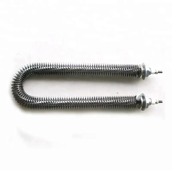 Industrial Finned Tubular Heater, 220V, 380V, 6KW, Stainless - view 4