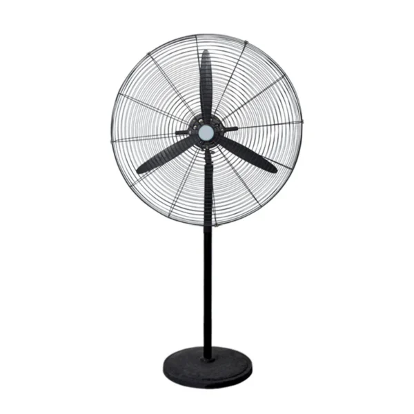 Industrial-grade Floor Fan, 220V, Stainless Steel - view 2