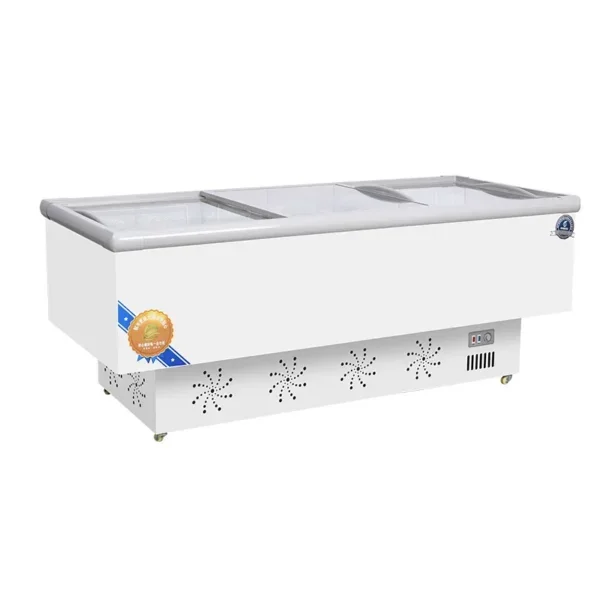 Industrial-grade Horizontal Freezer, Electric, R404a