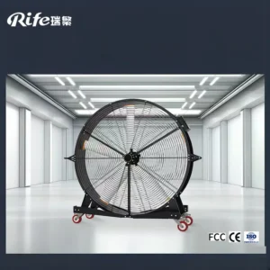 Industrial Hvls Exhaust Fan, Portable, 1.25m