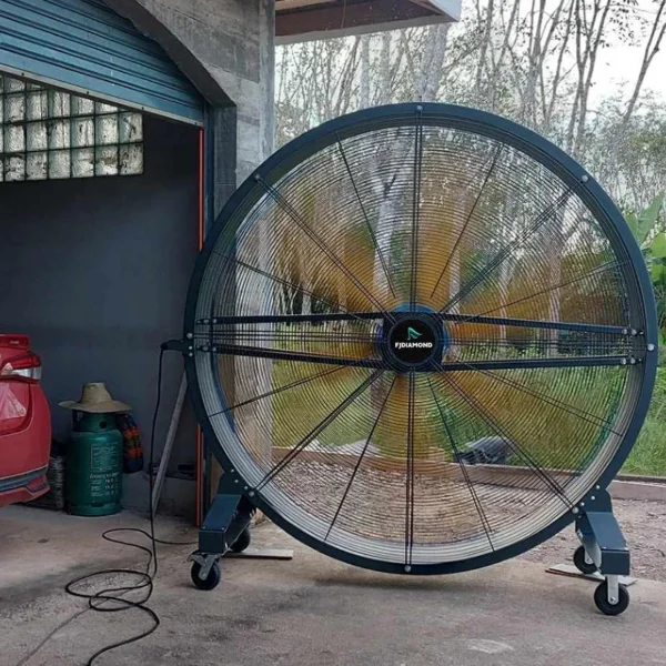 Industrial Hvls Floor Fan, 1.5M, 2M, 220V - view 2