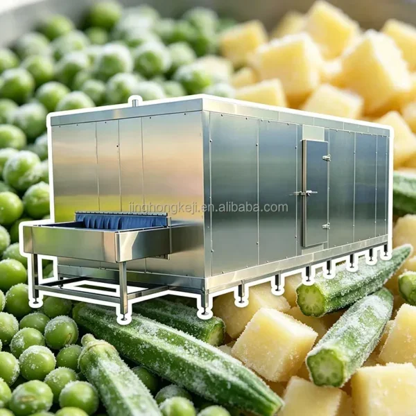 Industrial Iqf Tunnel Quickfreezer, 45-0C, Stainless