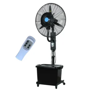 Industrial Metal Stand Fan, 26-Inch, 220v, 145m³
