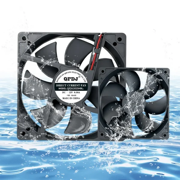 Industrial Mist Maker Fan, 12025, IP68, Waterproof, 12V
