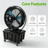 Industrial Misting Cooling Fan, QD-720M, 450W, 3-Speed - view 3