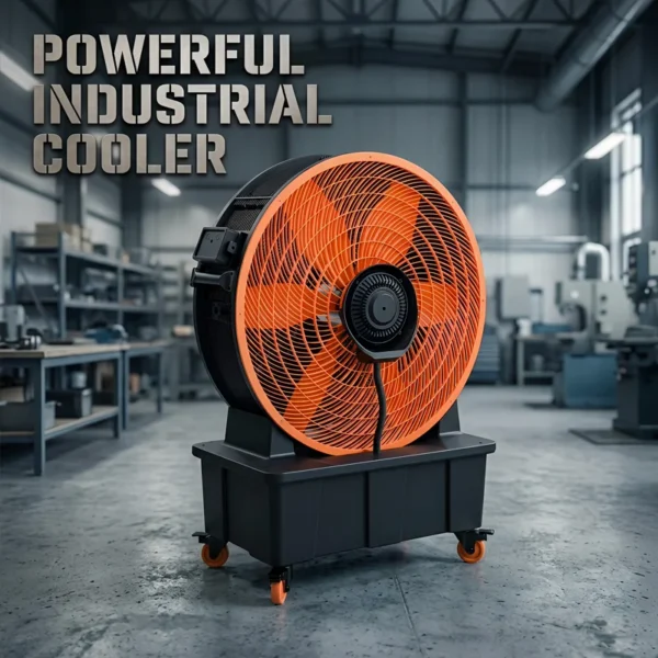 Industrial Misting Fan, 220 V, Electric - view 2
