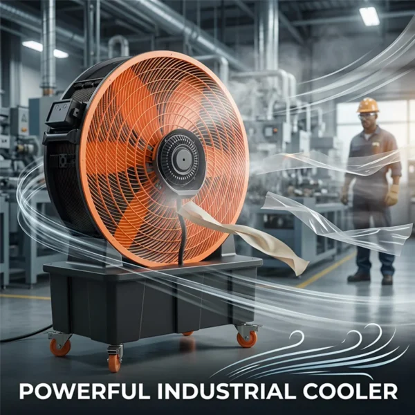 Industrial Misting Fan, 220 V, Electric - view 3