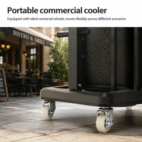 Industrial Outdoor Misting Fan, 42L, 180-280w, Water Mist Fan - view 3