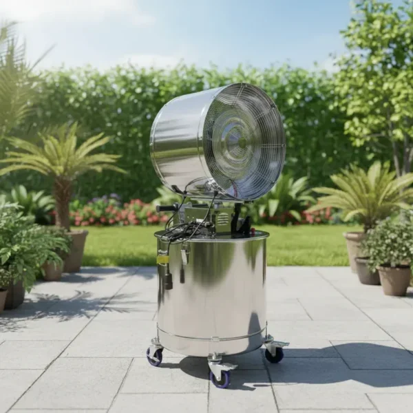 Industrial Outdoor Misting Fan, 800W, 150L