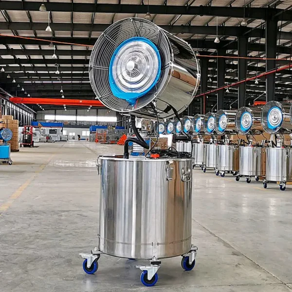 Industrial Outdoor Misting Fan, 800W, 150L - view 3