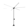 Industrial Outdoor Standing Fan, 220 V, Aluminum Alloy