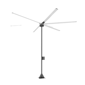 Industrial Outdoor Standing Fan, 220 V, Aluminum Alloy
