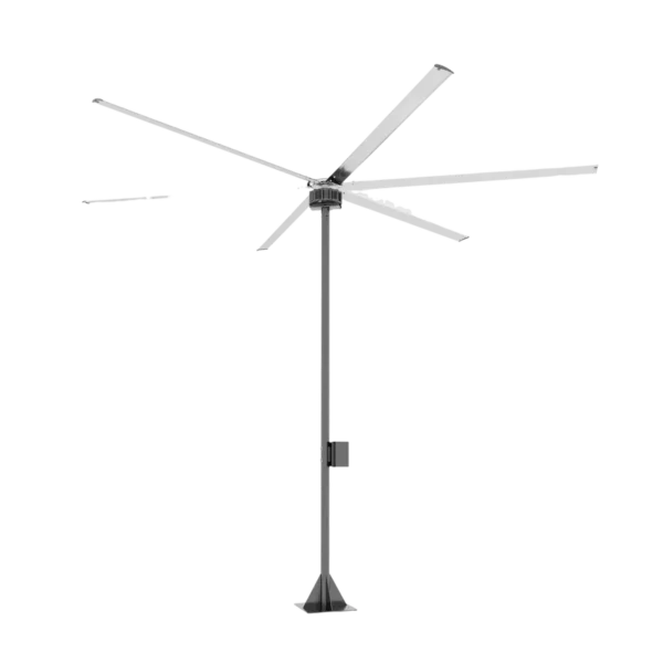 Industrial Outdoor Standing Fan, 220 V, Aluminum Alloy