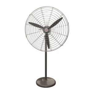 Industrial Pedestal Stand Fan, 150W, Metal