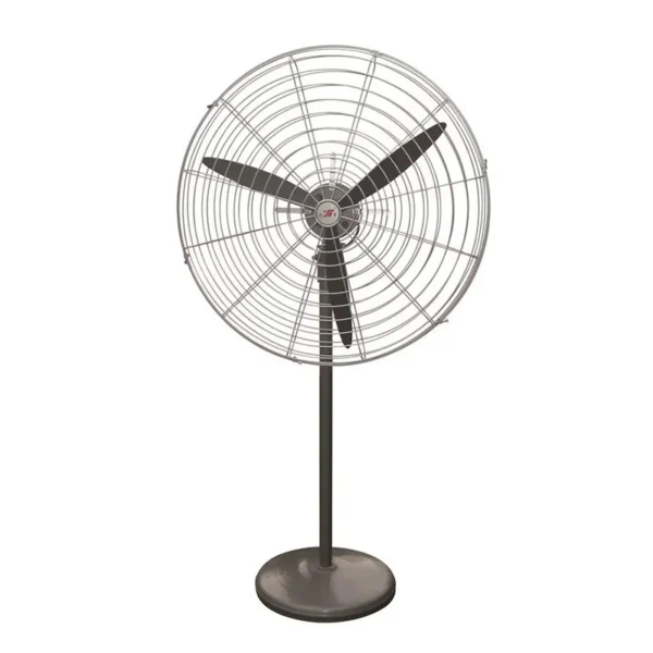 Industrial Pedestal Stand Fan, 150W, Metal
