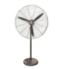 Industrial Pedestal Stand Fan, 150W, Metal - view 4