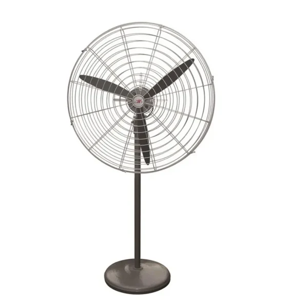 Industrial Pedestal Stand Fan, 150W, Metal - view 4