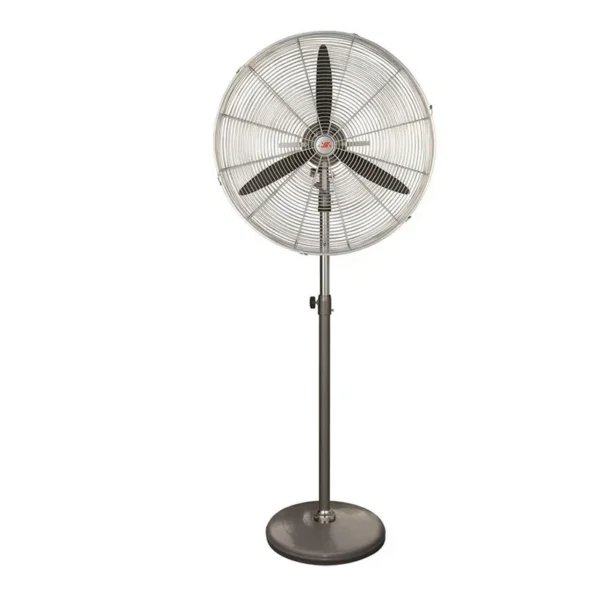 Industrial Pedestal Stand Fan, 150W, Metal - view 6