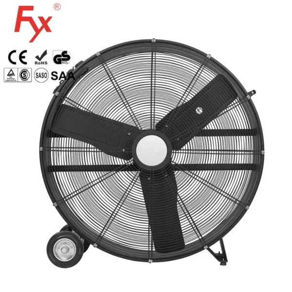 Industrial Portable Drum Fan, 350, Metal