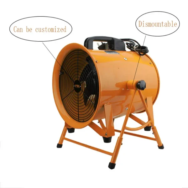 Industrial Portable Ventilation Fan, 3800, Axial - view 6
