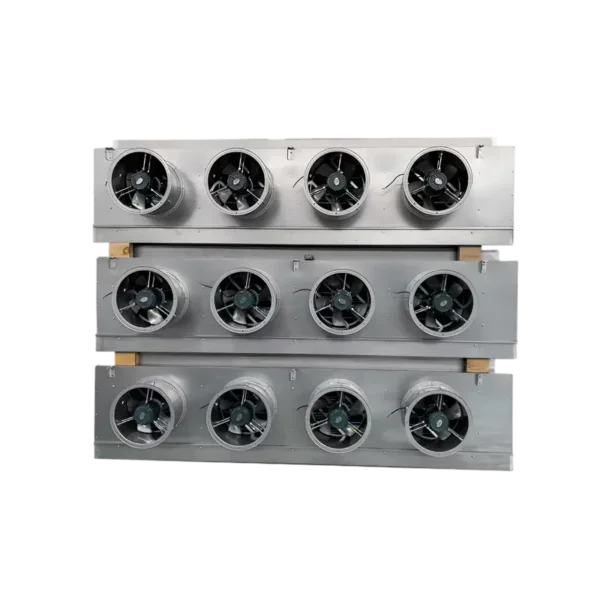 Industrial Refrigeration Evaporator, Stainless, Steel, Axial