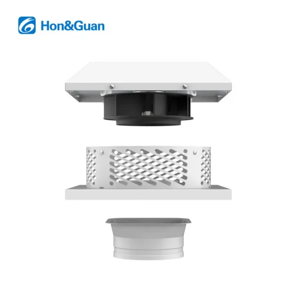 Industrial Rooftop Exhaust Fan, 220V, 557m³/h, Centrifugal - view 4