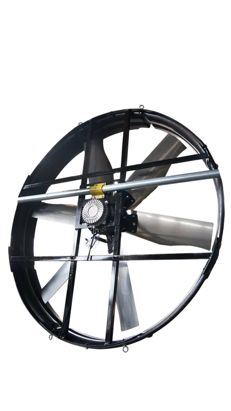 Industrial Single Panel, Plastic, Stainless, Steel, Axial - view 4