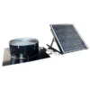 Industrial Solar Gable Fan, Axial, 60w, Brushless, 3325 - view 2